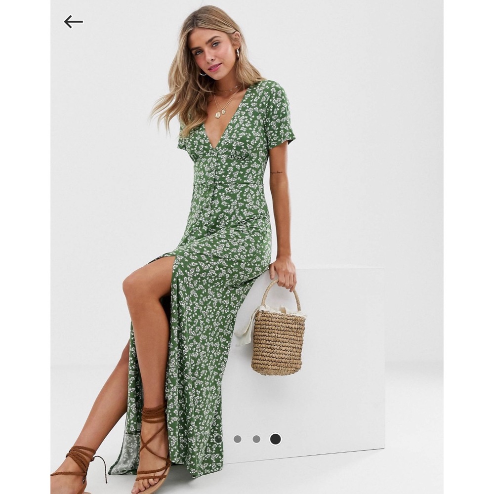 ASOS green dress
